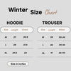 2 Pcs Men's Fleece Printed Hoodie Track Suit