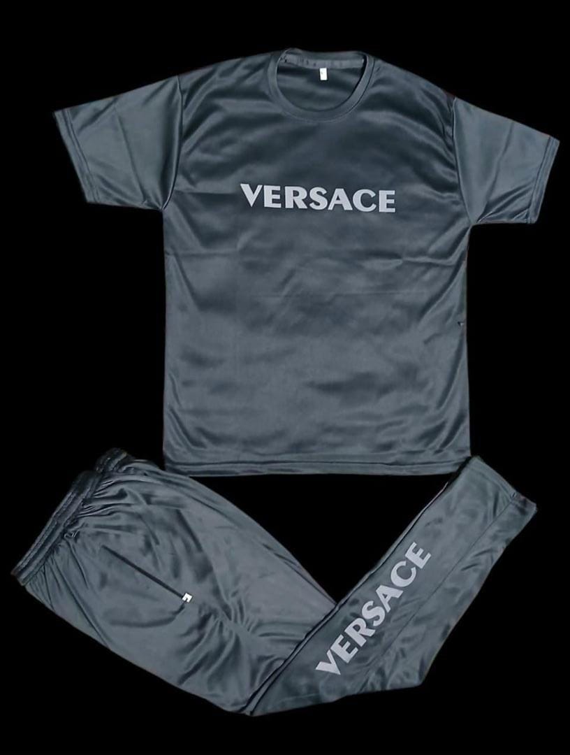 2 Pcs Men's Printed Micro Interlock Tracksuit