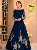 Women's Stitched Shamroz Silk Embroidered  Maxi