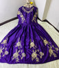 Women's Stitched Shamroz Silk Embroidered  Maxi